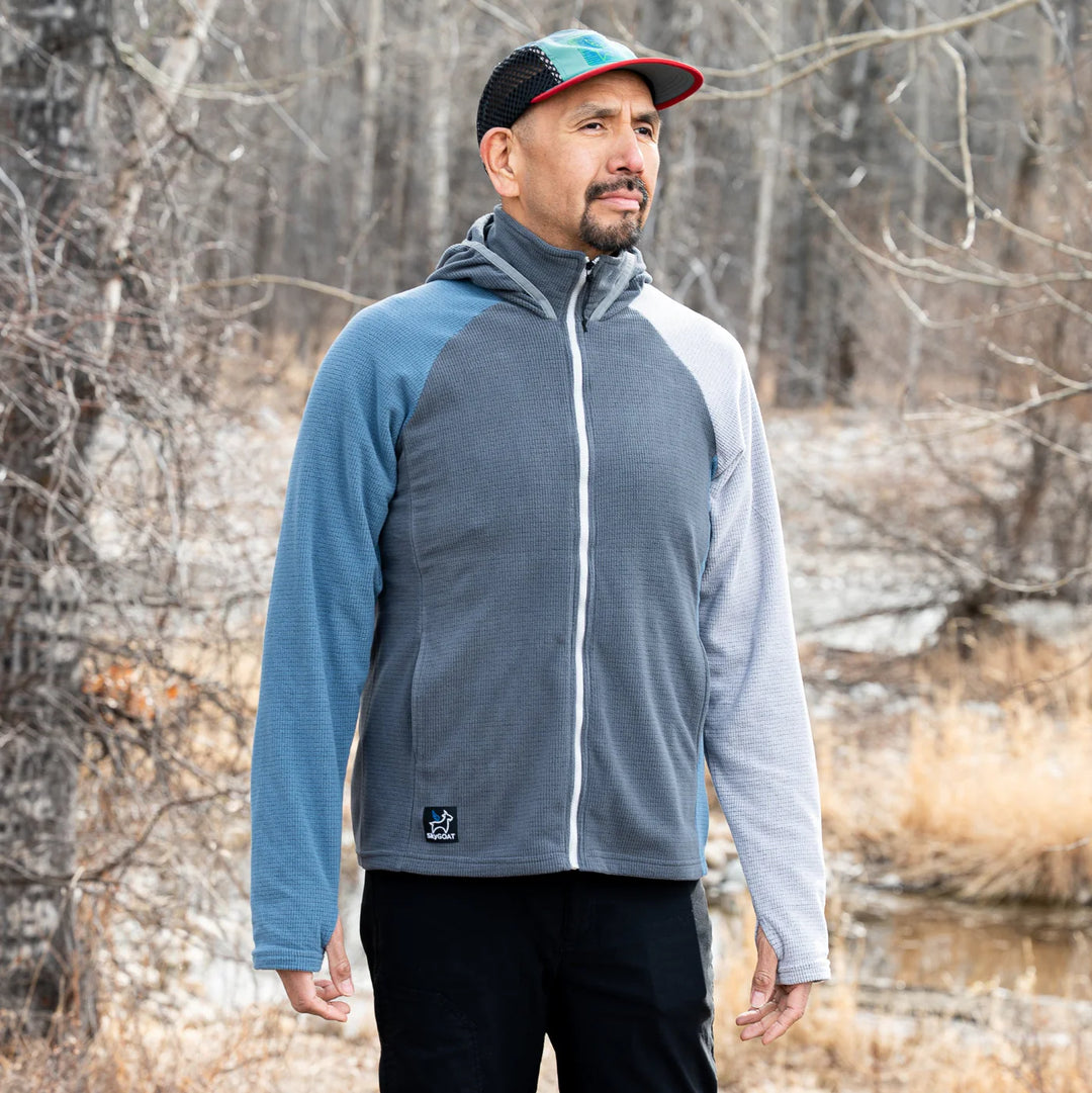 SkyGOAT CAMP Fleece Hooded Jacket Men's