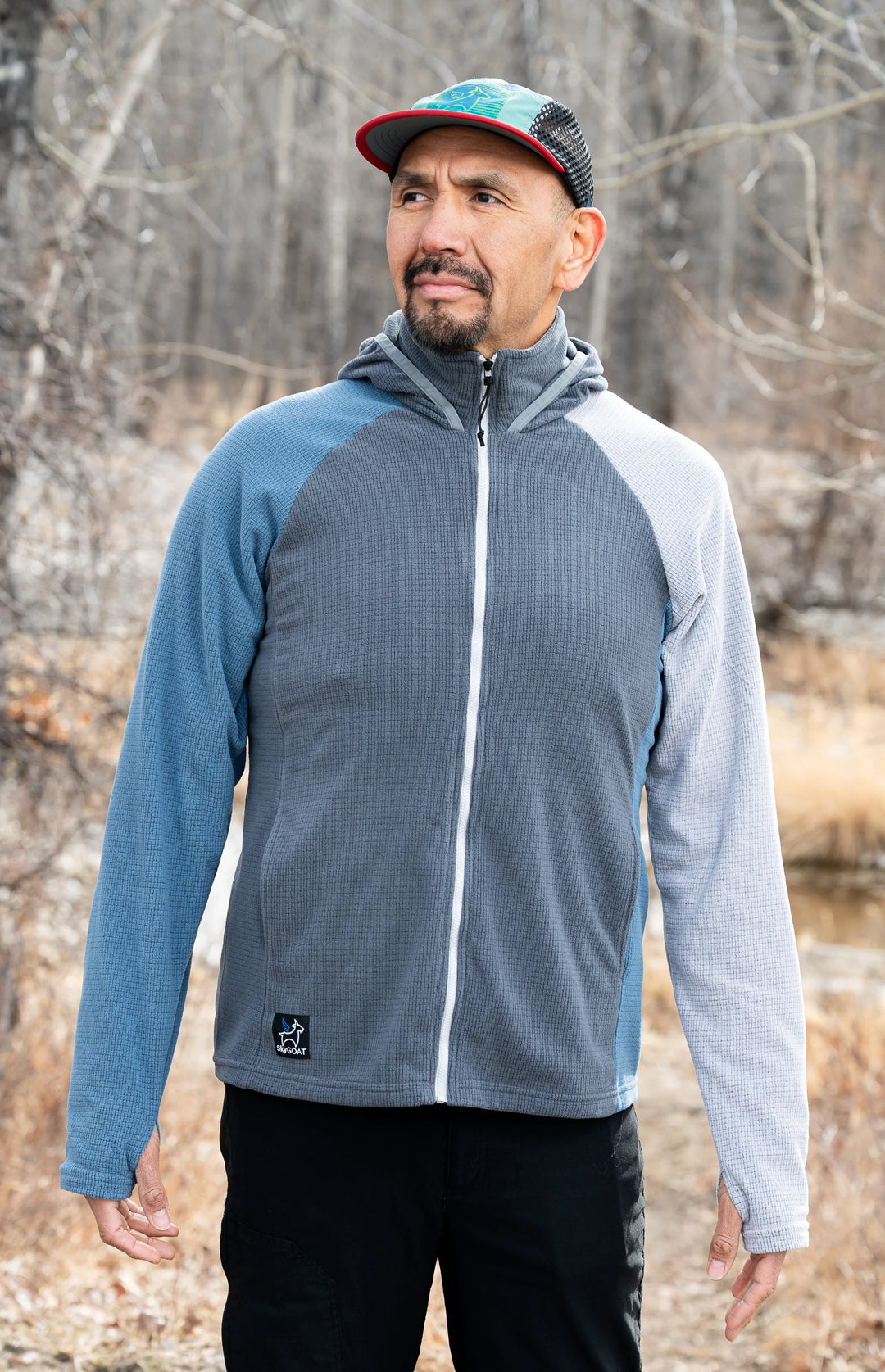 SkyGOAT CAMP Fleece Hooded Jacket Men's