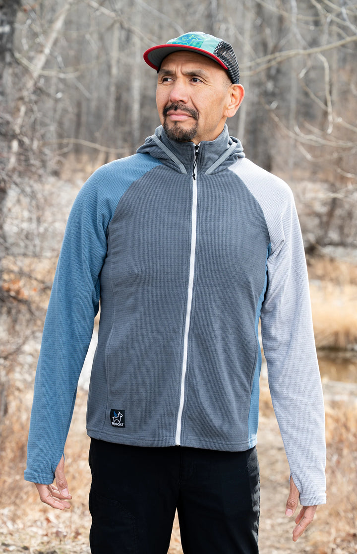 SkyGOAT CAMP Fleece Hooded Jacket Men's