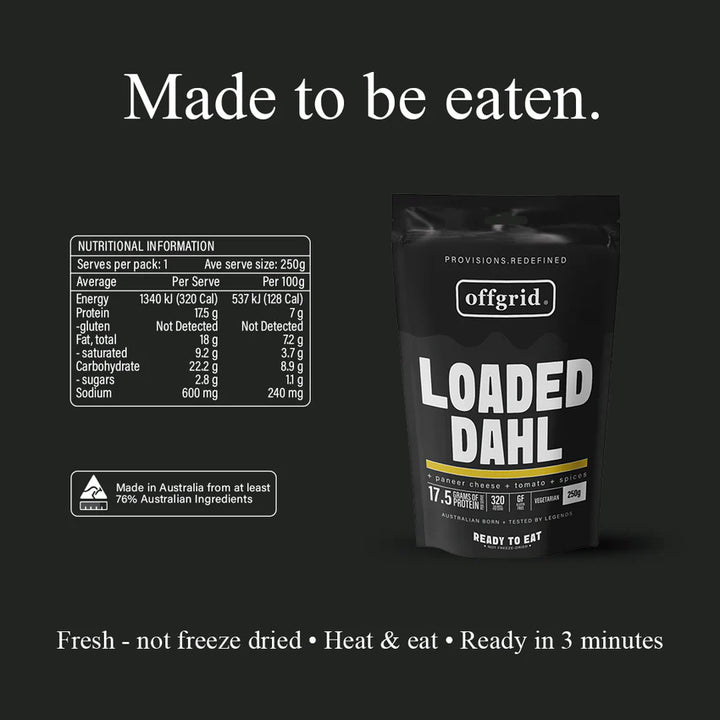 Offgrid Loaded Dahl Meal 250g