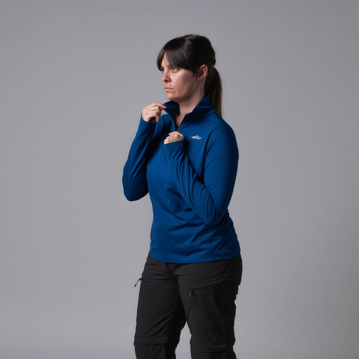 Sundance Long Sleeve Zip Polo Women's
