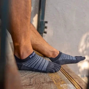Injinji Run Lightweight No-Show Wool