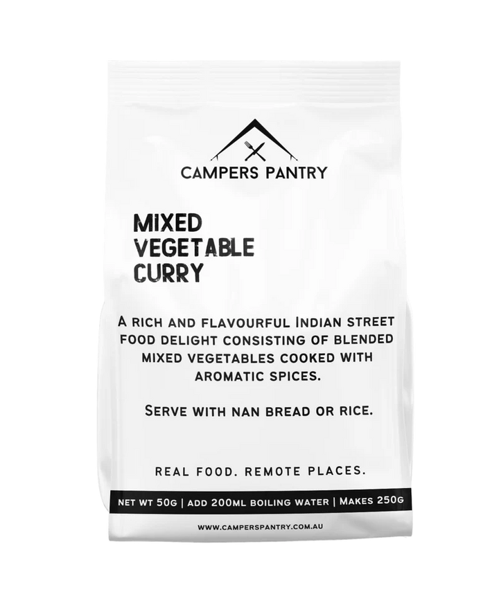 Campers Pantry Mixed Vegetable Curry