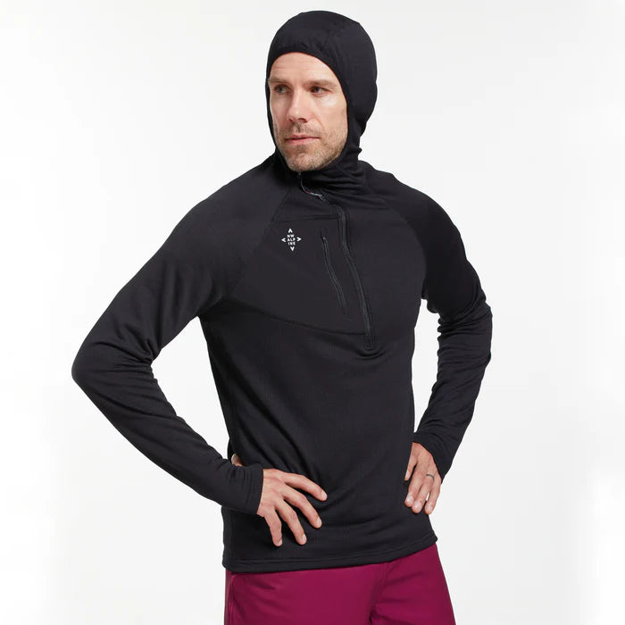 NW Alpine Black Spider Hoody Men's - Clearance