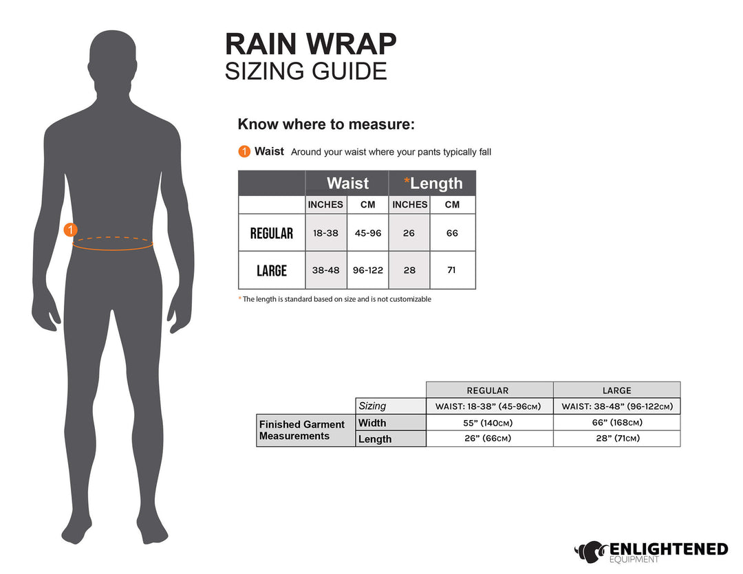 Enlightened Equipment Rain Wrap