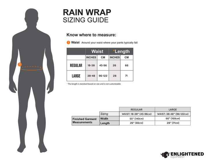 Enlightened Equipment Rain Wrap