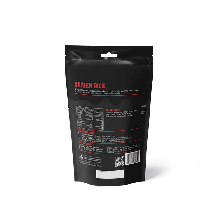 Offgrid Ramen Rice Side Meal 250g