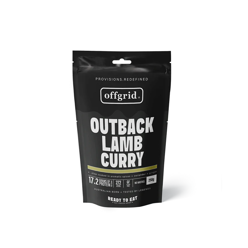 Offgrid Outback Lamb Curry Meal 250g