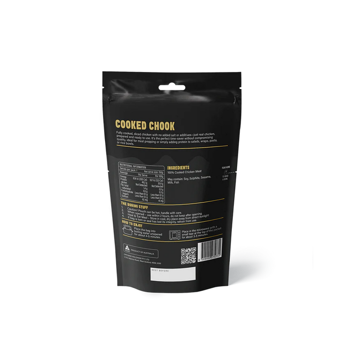 Offgrid Cooked Chook Side Meal 150g