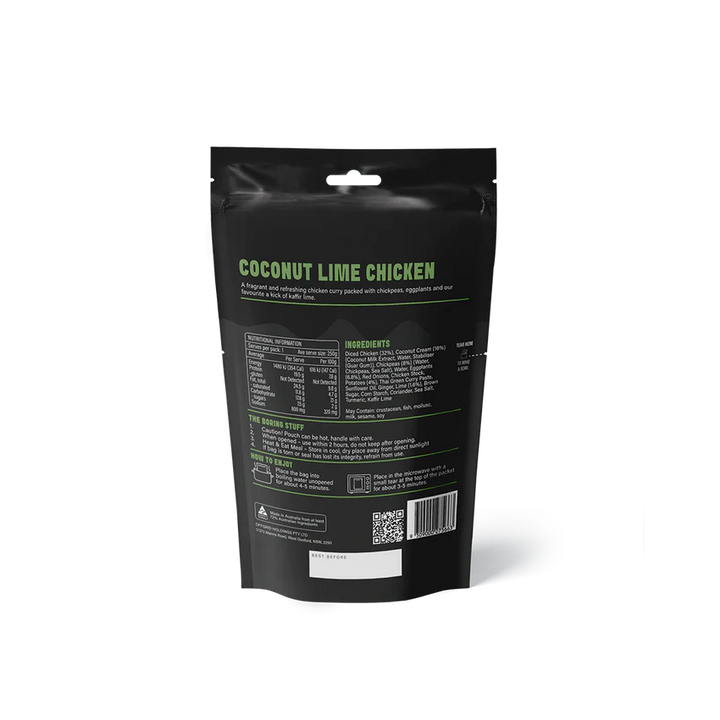 Offgrid Coconut Lime Chicken Meal 250g