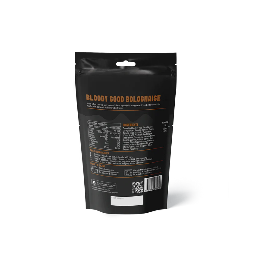Offgrid Bloody Good Bolognaise Meal 250g