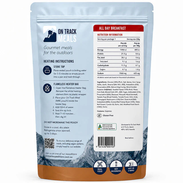 On Track Meals All Day Breakfast 250g