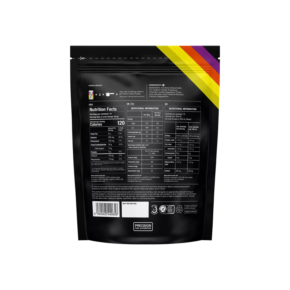 Precision Fuel Carb & Electrolyte Drink Mix
