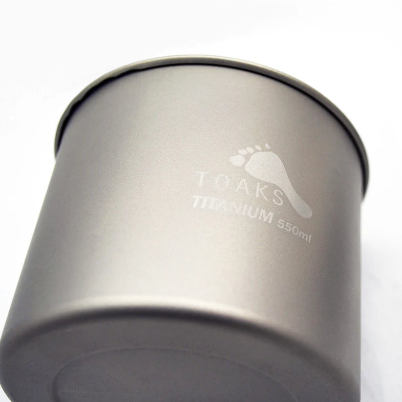 Toaks Titanium 550ml Pot without Handles