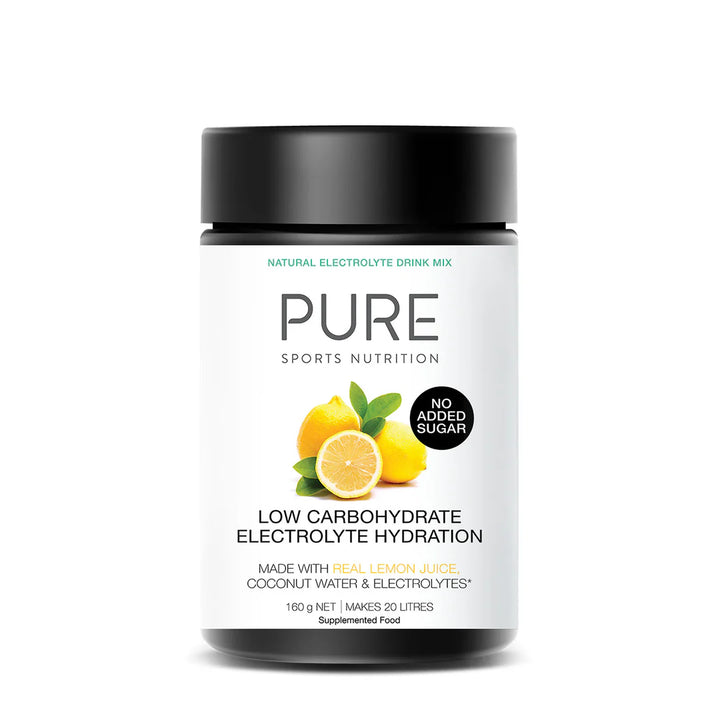 Pure Sports Electrolyte Hydration Low Carb 160g Tub