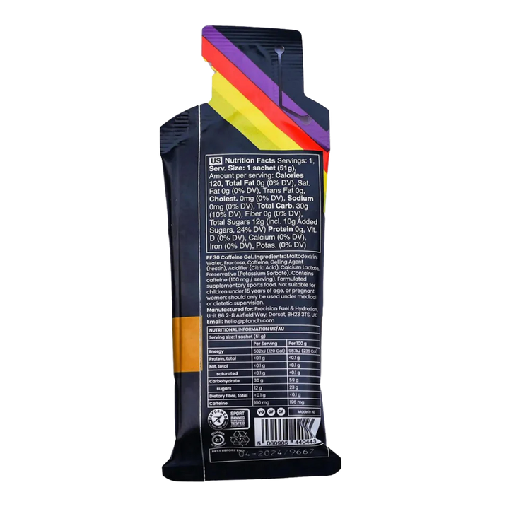 Precision Fuel PF 30 Caffeine Energy Gel