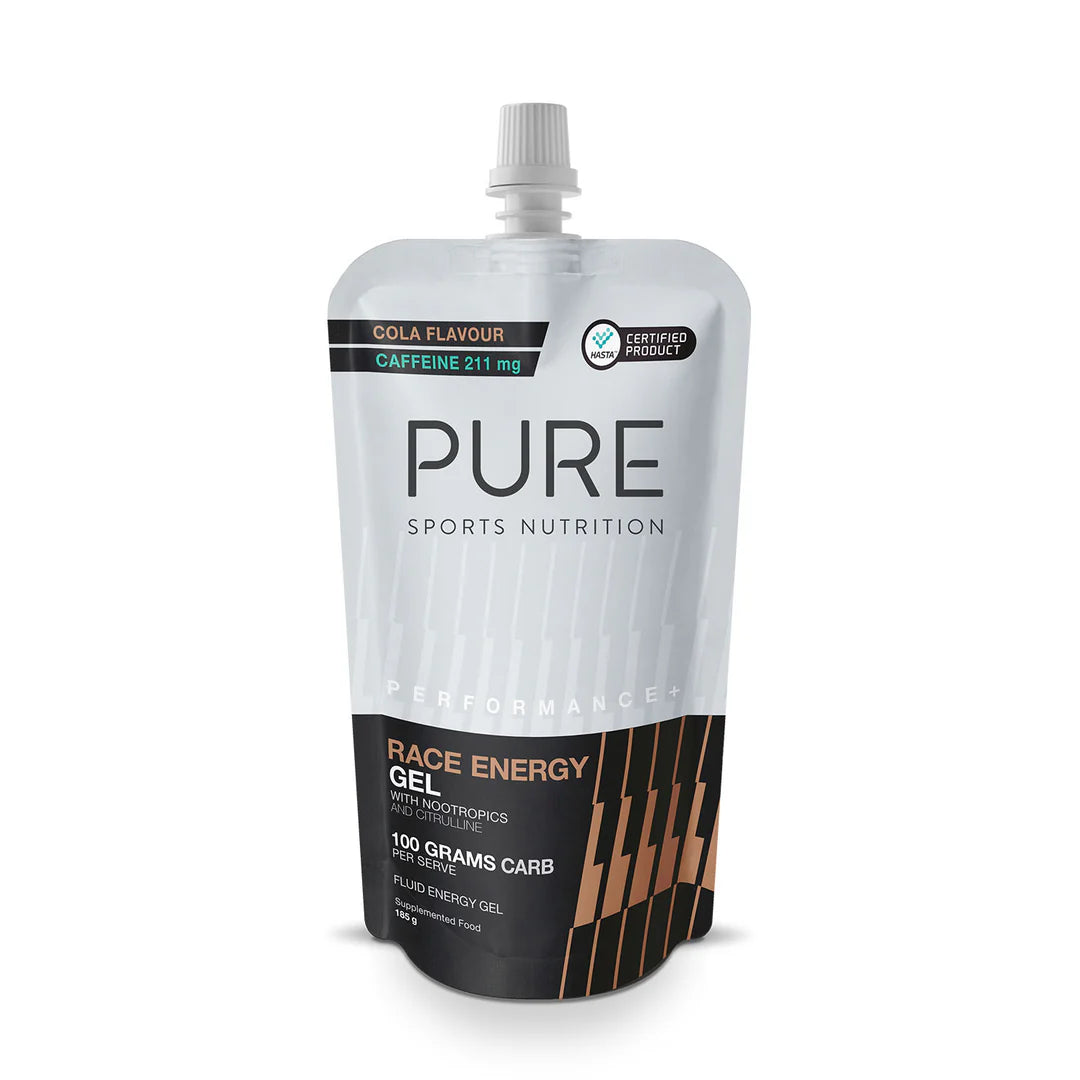 Pure Sports Performance + Race Energy Gel 185g Pouch
