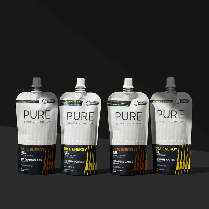 Pure Sports Performance + Race Energy Gel 185g Pouch