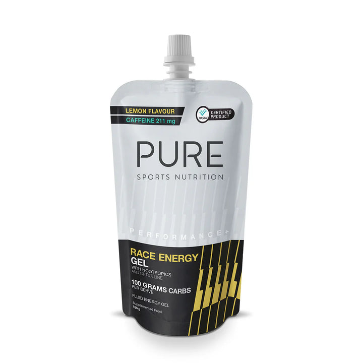 Pure Sports Performance + Race Energy Gel 185g Pouch