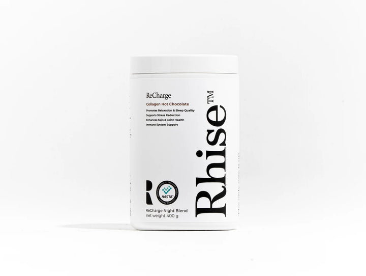 Rhise ReCharge Collagen Hot Chocolate 400g Tub