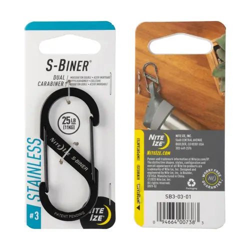 Nite Ize S-Biner Accessory Carabiner Stainless