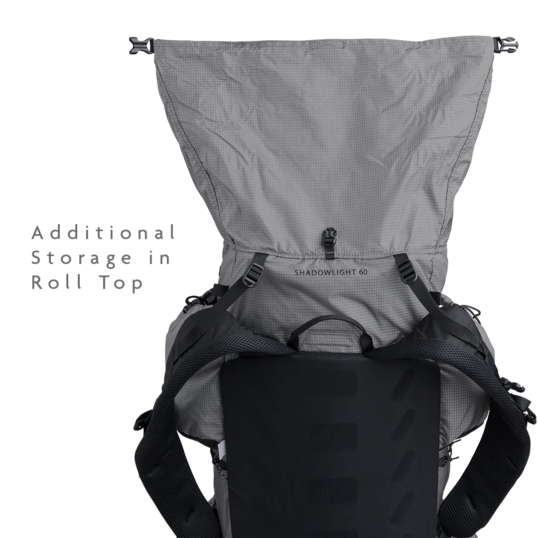 Outdoor Vitals Shadowlight Carbon 60 Ultralight Hiking Pack