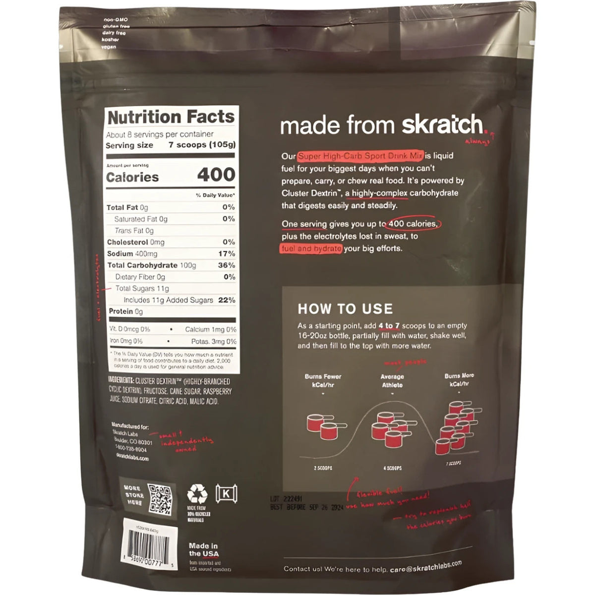 Skratch Label Skratch Labs – Ultralight Gear