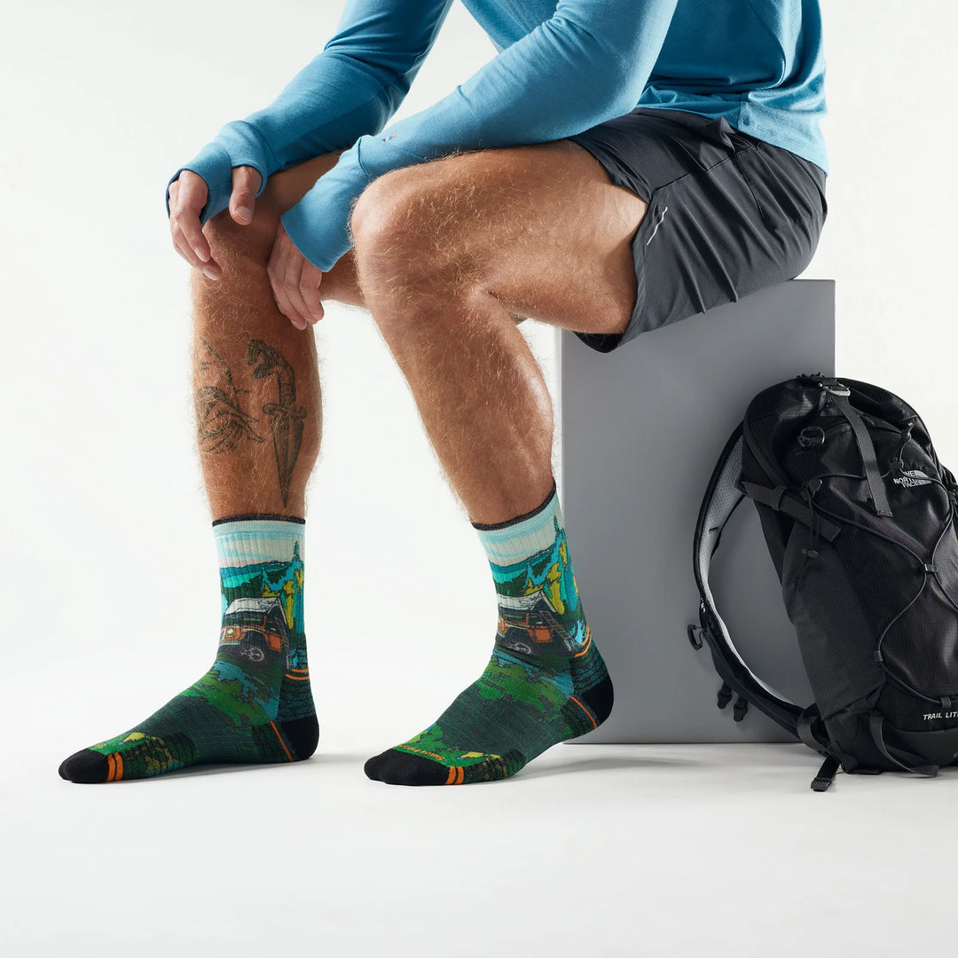 Smartwool Hike Targeted Cushion Trail Trekker Crew Socks Men&