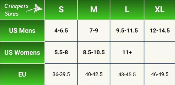 Creepers Merino Toe Socks Boot Midweight