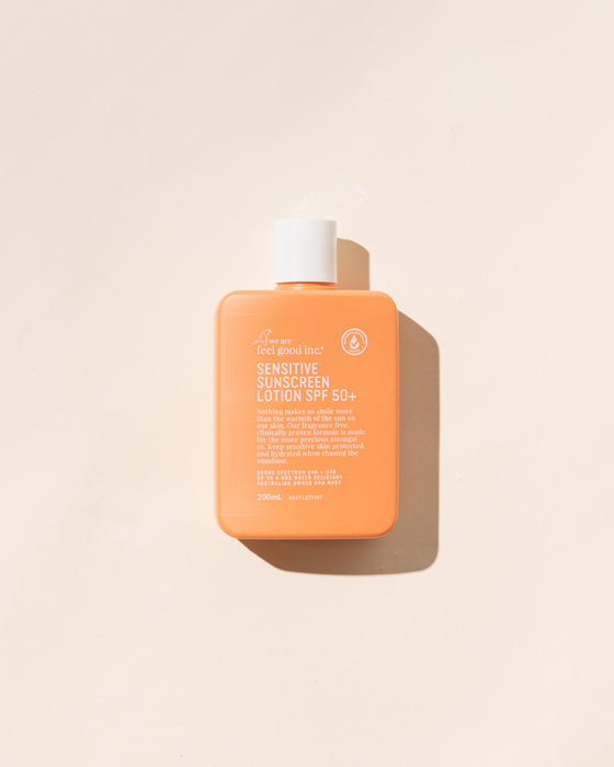 We Are Feel Good Sensitive Sunscreen SPF50+