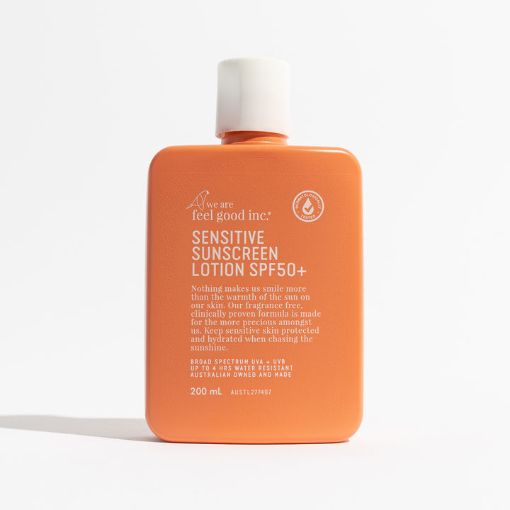 We Are Feel Good Sensitive Sunscreen SPF50+