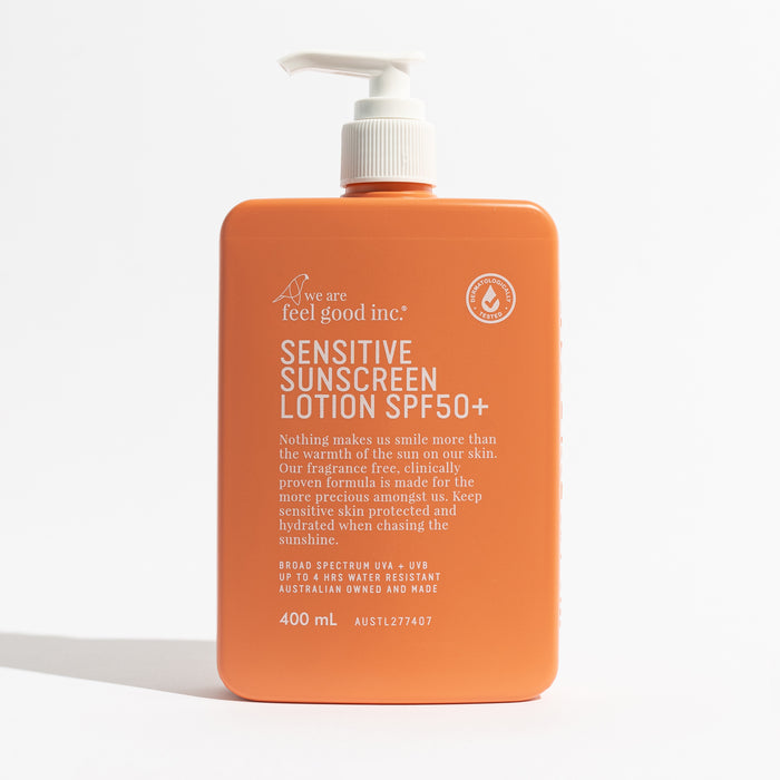 We Are Feel Good Sensitive Sunscreen SPF50+