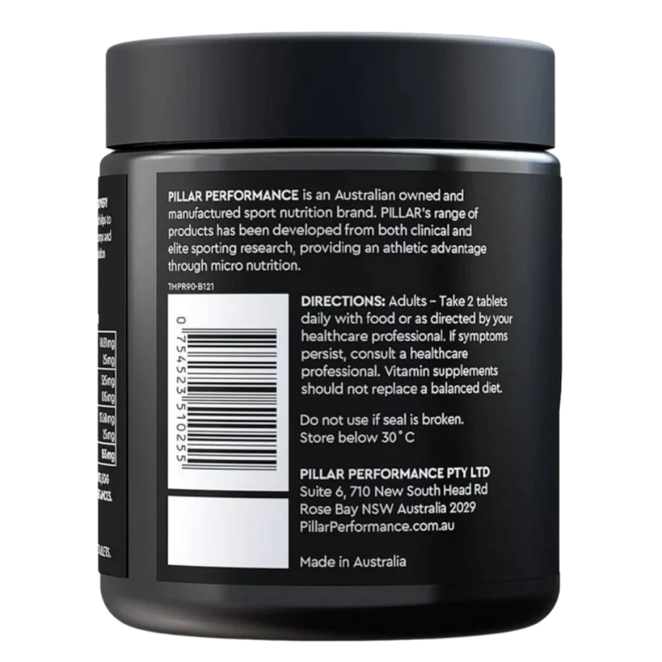 Pillar Performance Triple Magnesium 120 Tablets