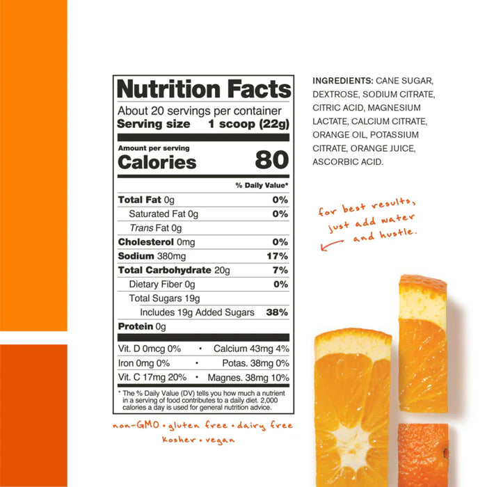 Skratch Sport Hydration Drink Mix 440g (20 Serving Bag)