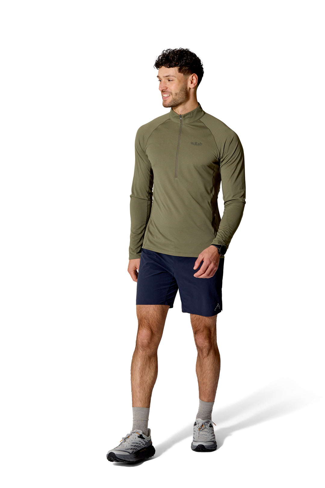 Rab Sonic Long Sleeve Zip Shirt Men's