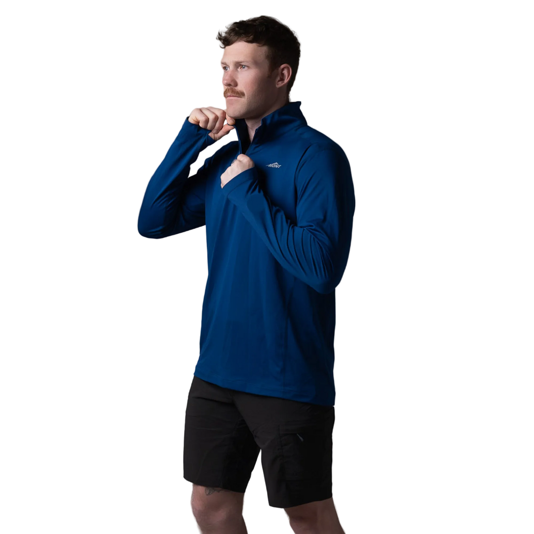 Mont Sundance Long Sleeve Zip Polo Men&