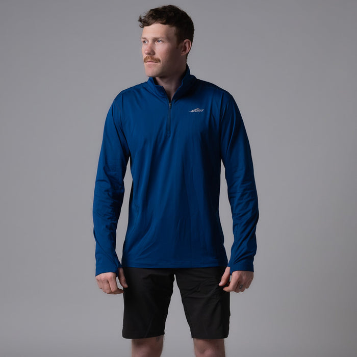 Sundance Long Sleeve Zip Polo Men's