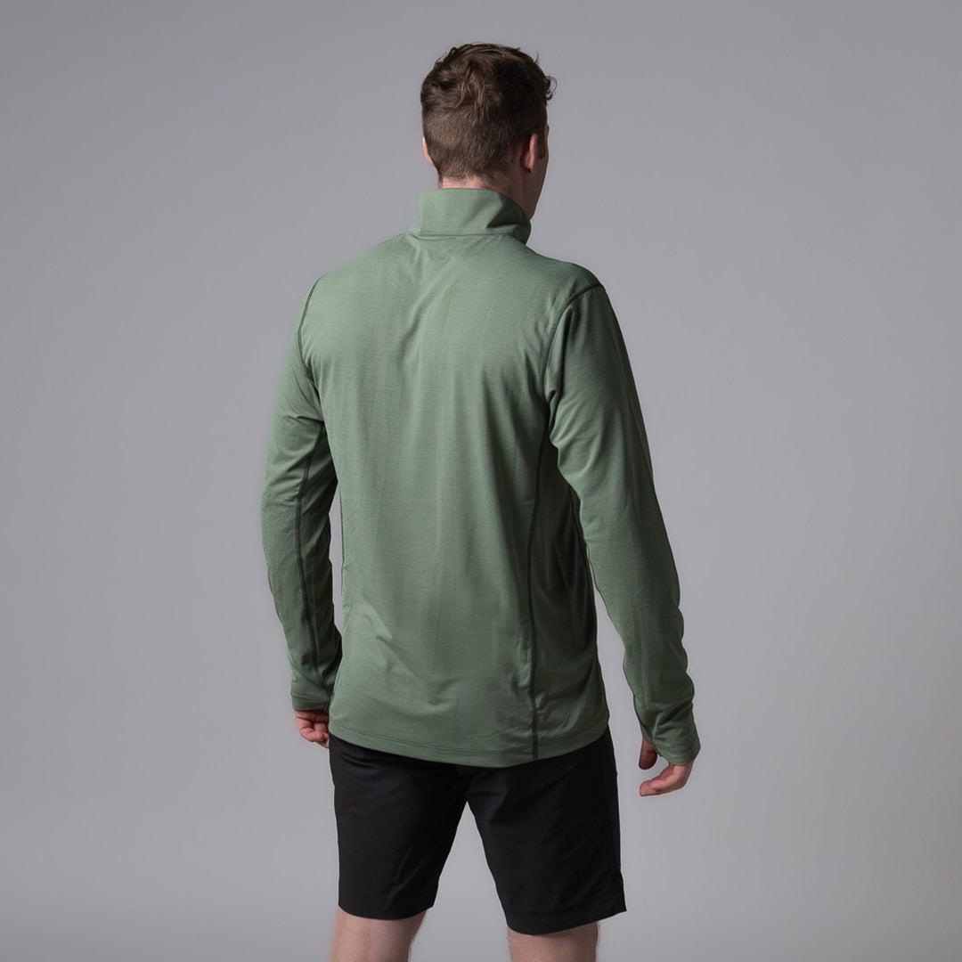 Sundance Long Sleeve Zip Polo Men's
