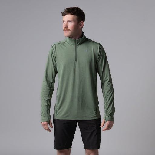 Sundance Long Sleeve Zip Polo Men's