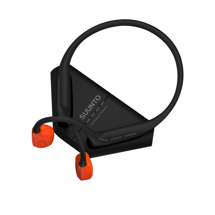Suunto Wing 2 Coral Orange SS051260000 with bank light off