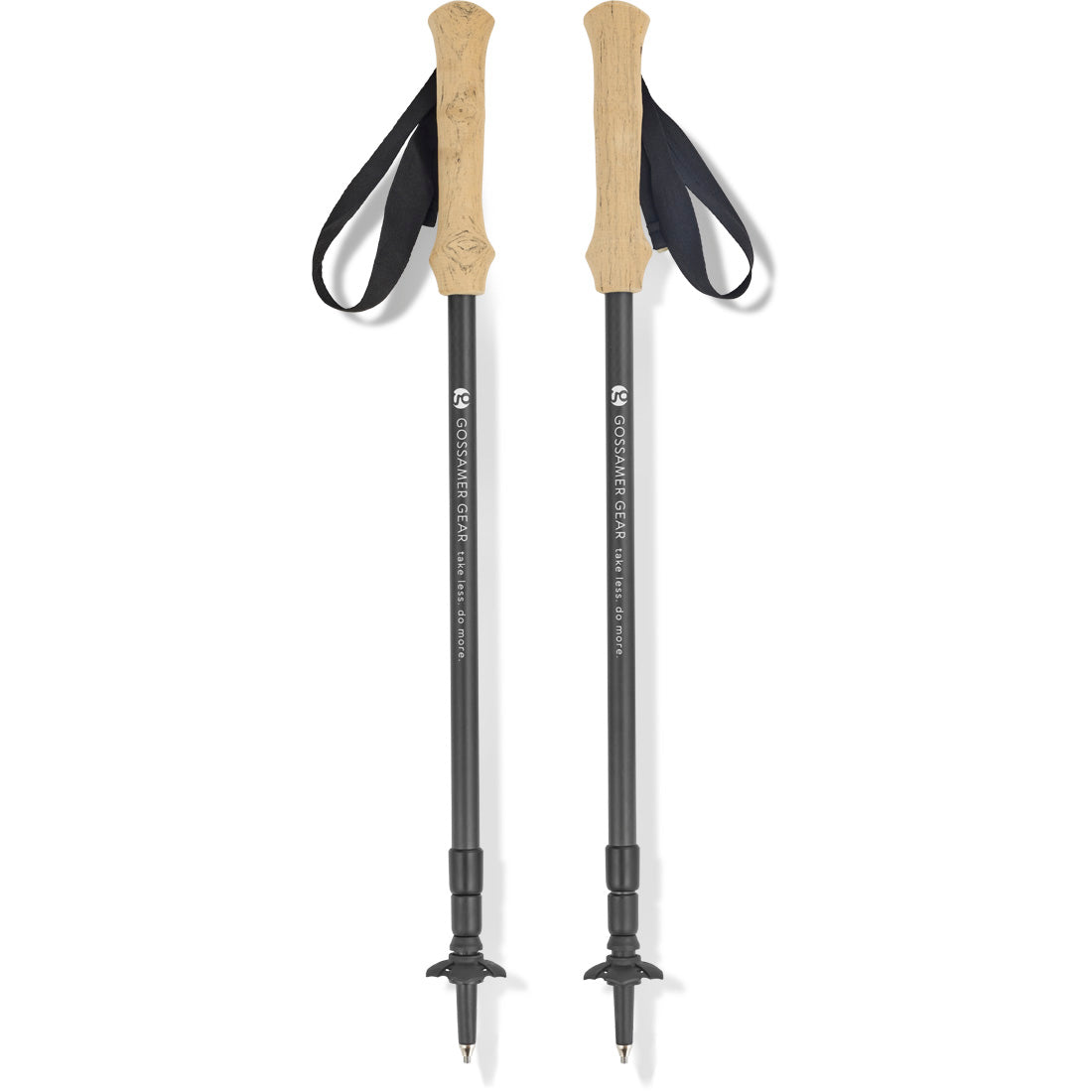 LT5 Three Piece Carbon Trekking Poles (pair)