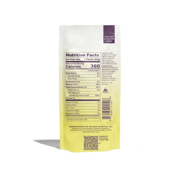 Tailwind High Carb Fuel 92g (1 Serving) Sachet