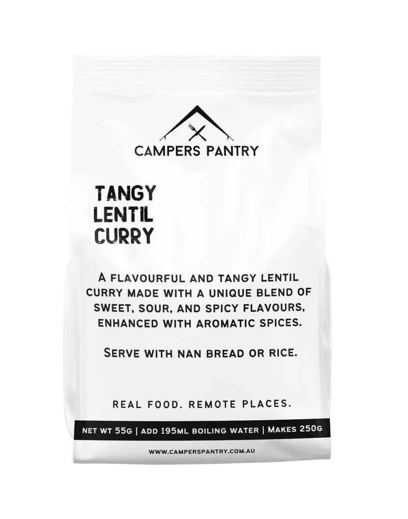 Campers Pantry Tangy Lentil Curry