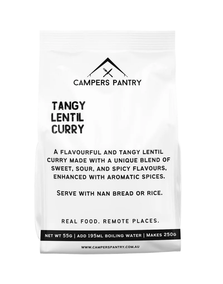 Campers Pantry Tangy Lentil Curry