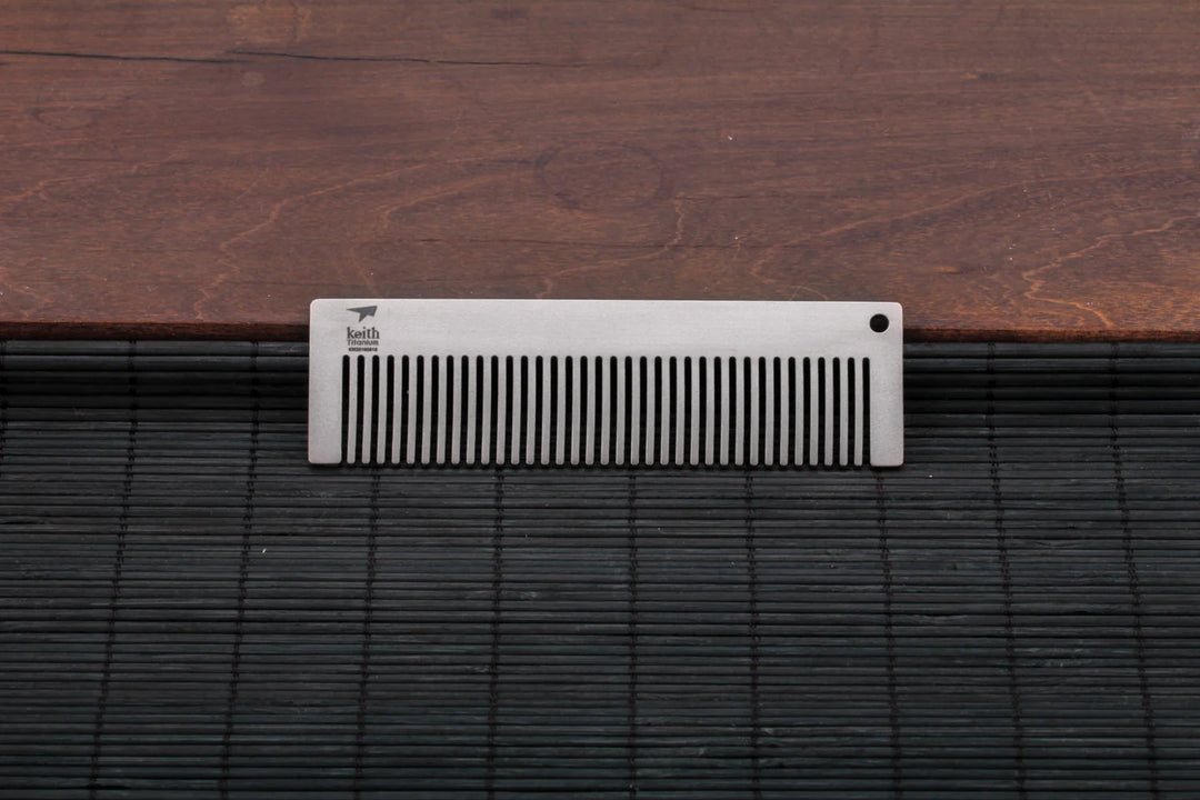 Keith Titanium Pocket Comb
