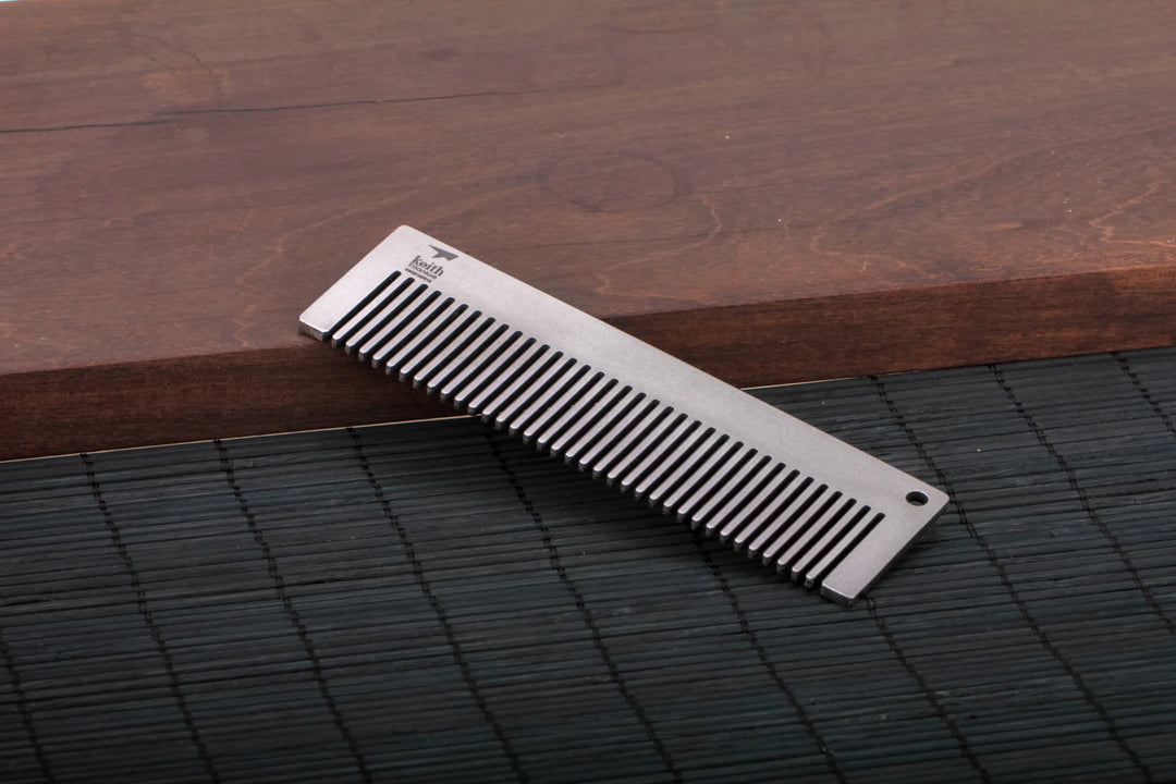 Keith Titanium Pocket Comb