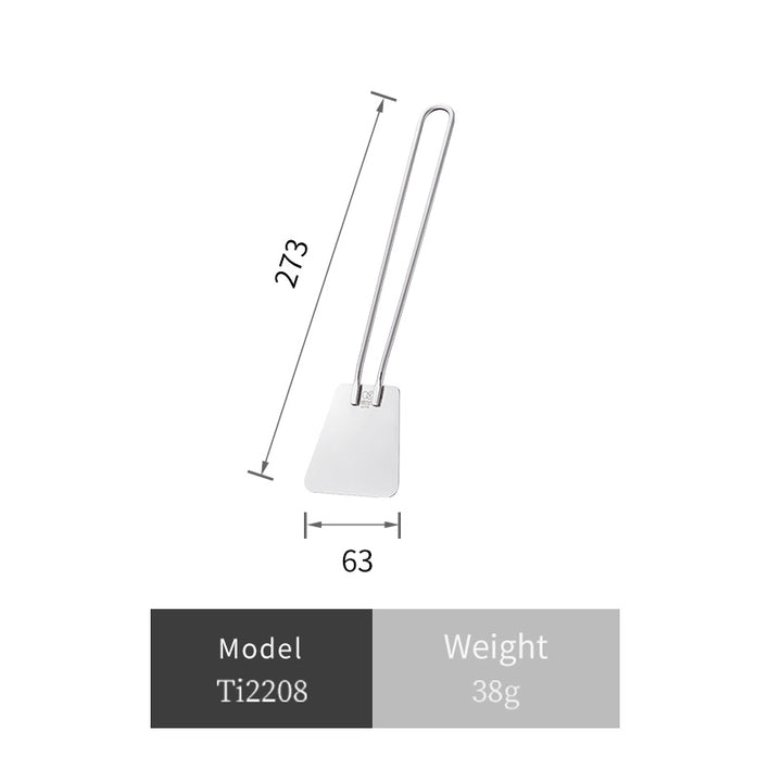 Keith Titanium Frying Spatula
