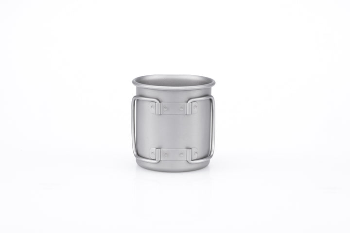 Keith Titanium Single Wall Mug w/Folding Handle