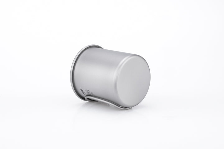 Keith Titanium Single Wall Mug w/Folding Handle
