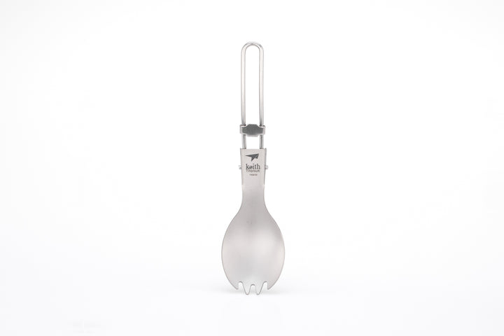 Keith Titanium Folding Cutlery